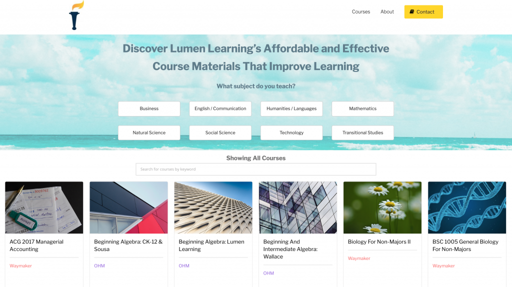 Lumen+State University System of Florida Partner | Lumen Learning