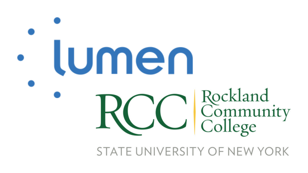Lumen Learning logo and Rockford Community College logo