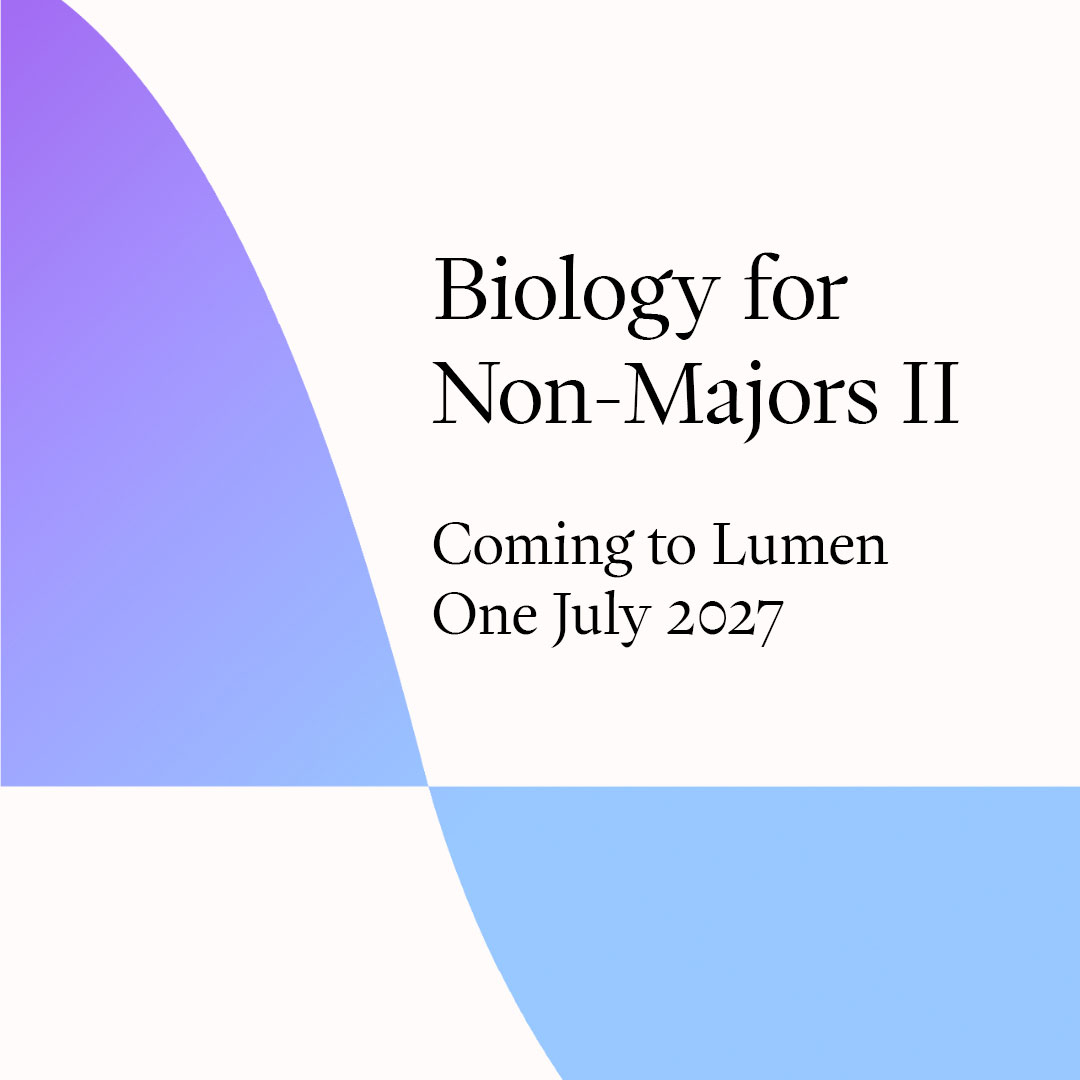 Cover for Biology for Non-Majors II Course